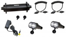 ������ Watershot STRYKR Dual V1800 Video Kit, 8-Cell, 150M - 3600 Lumen