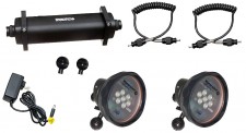 ������ Watershot STRYKR Dual V3000 Video Kit, 8-Cell, 150M - 6000 Lumen