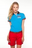 Футболка SSI POLO SHIRT INTERNATIONAL DIVE TEAM голубая жен.